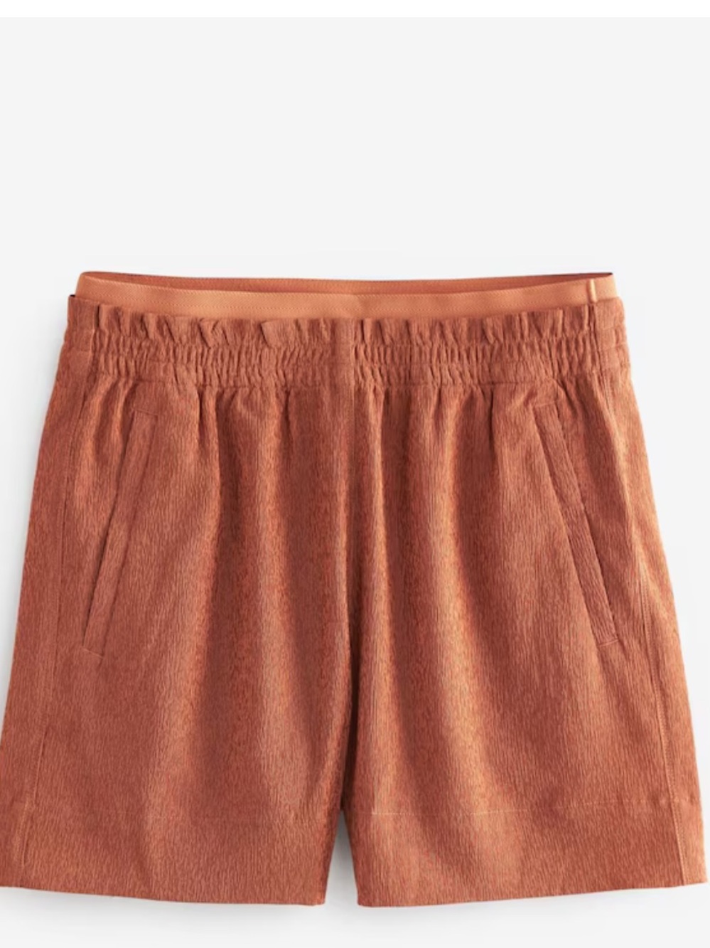 Athleta Echo Shorts - Rust Orange